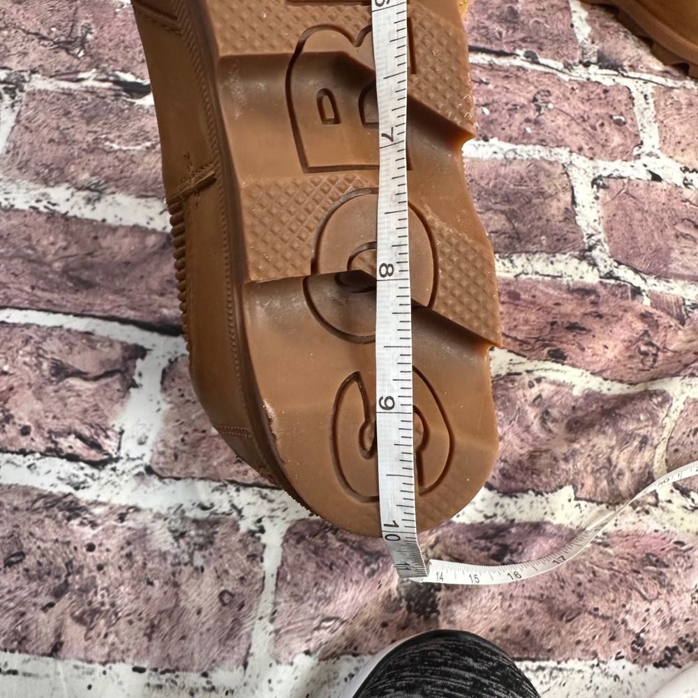 Sorel Women's Wedge Ankle Boots‎ Tan Leather Elastic Side Size 10.5 - Picture 12 of 16
